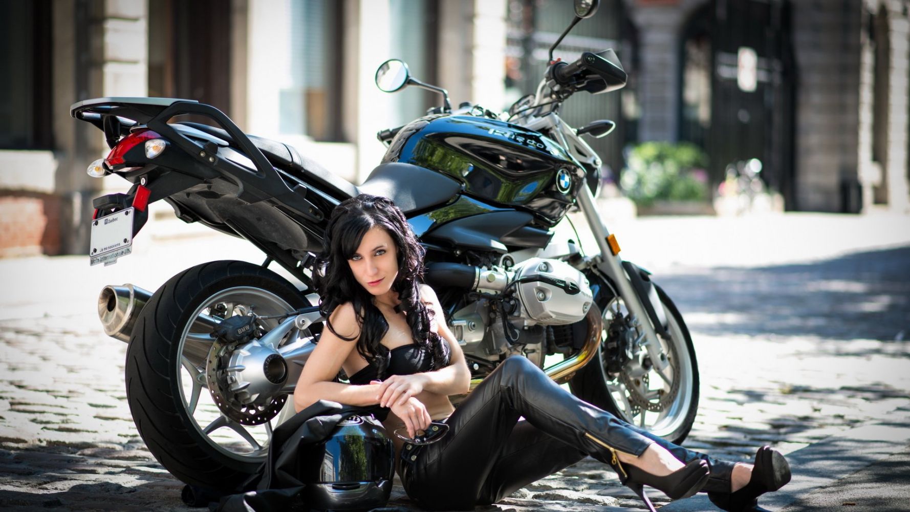 European women on bikes in Chandigarh