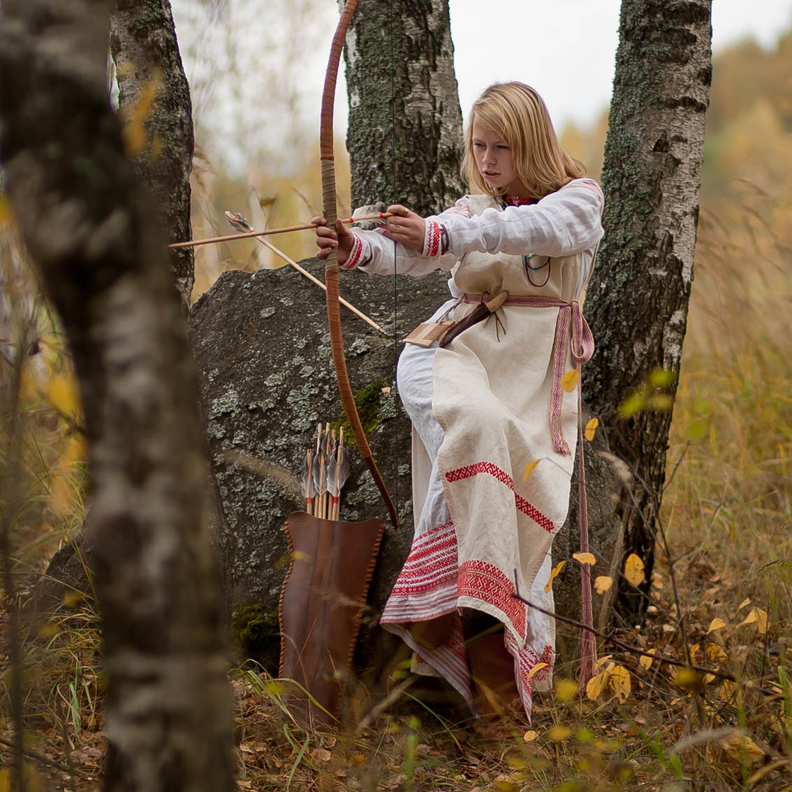 Sexy photo Girls in Slavic costumes in Chandigarh